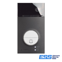 Bticino LINEA 3000 ENT PANEL WITH VIDEO & BADGE READER - BLACK (E62375)