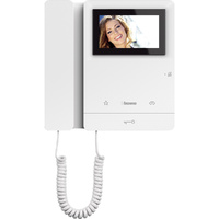 Bticino CLASSE 100 - 4.3" VIDEO HANDSET WHITE (E62343)
