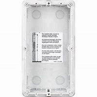 Bticino 2 Module FLUSHMOUNT PLASTIC BOX (E62105)