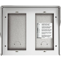 Bticino SFERA 4 MODS SURFACE MOUNTED BOX ALLMETAL (E62140)