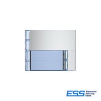 Bticino SFERA 2 SINGLE PB BASIC FRONT COVER ALLMETAL (E62413)