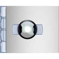 Bticino SFERA N&D WIDEANGLE CAMERA FRONTCOVER ALLMETAL (E62196)