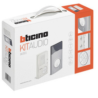 Bticino KIT INT UNIT AUDIO CLASSE100A12B WHITE & EXT UNIT LINEA3000 (E62213)