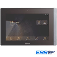Bticino IP - Full POE 7" Handsfree INDOOR UNIT - Black
