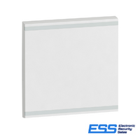 Bticino KEY COVER MH 2 FUNCTIONS NO MARKING 2 MODULES - SQUARE WHITE (E62325)