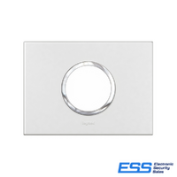 Bticino ARTEOR HORIZONTAL ROUND 2 MODULE PLATE WHITE (WE)