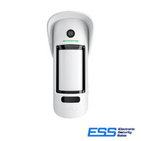 AJAX - MotionCam PhoD - 2 Way Wireless Pet PIR Motion Detector with Snap Shot Camera to Verify Alarms, Photo On Demand and on Scenario (includes outdo
