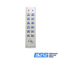 Bosch External Metal 6x2 Combo Keypad and Smartcard Reader (E43332)  *** Supersedes CP151B ***