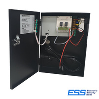 CS Technologies 5 Amp Power Supply, with AC Fail and Battery Low, in Metal Box (E34015)