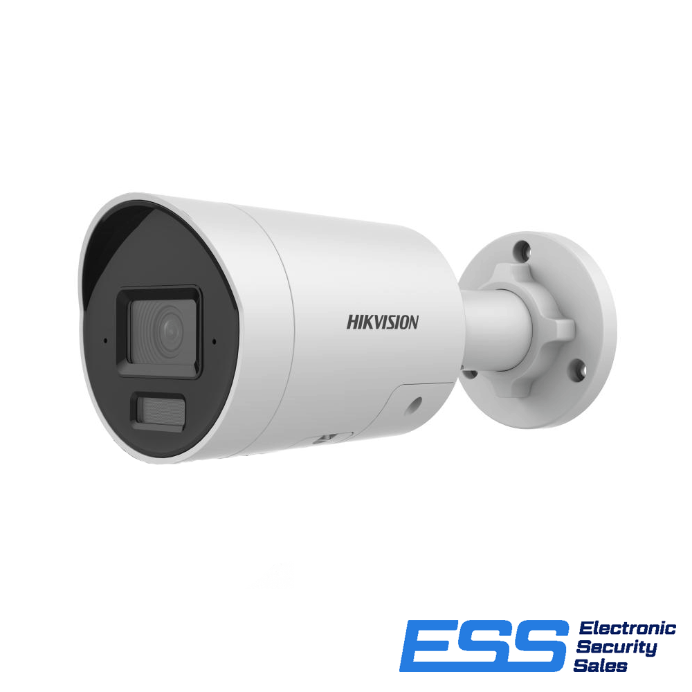 HIKVISION ACUSENSE G2H 2CD2086G2H-I2U STROBE AUDIO 8MP MINI BULLET, FIXED 4MM, IR 40M