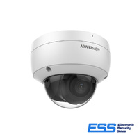 HIKVISION ACUSENSE G2H 2CD2186G2H-ISU 8MP DOME CAMERA, FIXED 2.8MM, IR 30M, MIC, 3YR