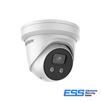 HIKVISION ACUSENSE G2H 2CD2386G2H-IU 8MP TURRET CAMERA, FIXED 2.8MM, IR 30M, MIC, 3YR