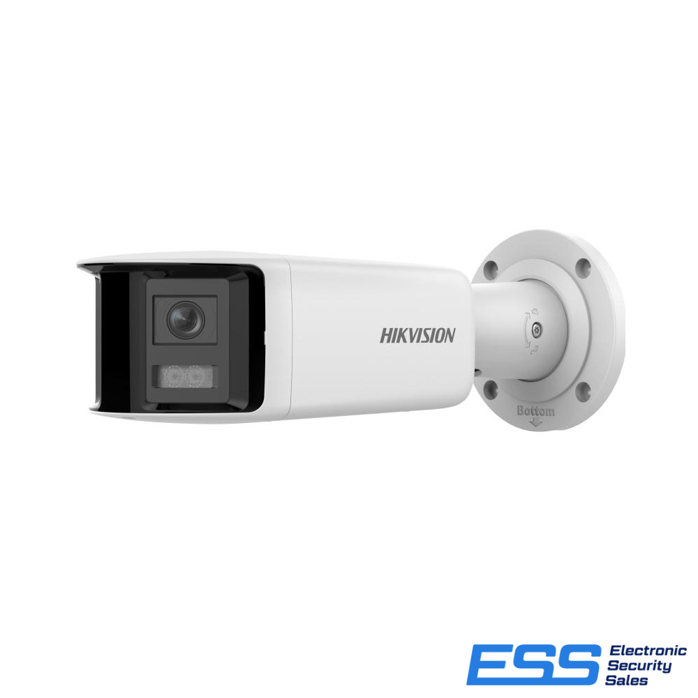 HIKVISION COLORVU 2CD2T67G2P-LSU-SL 6MP DUAL LENS STOBE AUDIO BULLET,2.8MM, MIC
