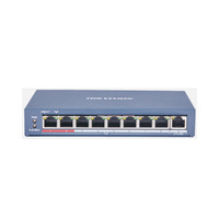 HIKVISION Switch 8 PoE Ports, 123W, Un-managed (3E0109) - DS-3E0109P-E (E70103)