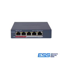 HIKVISION TRANSMISSION 3E1105P-EI 4 PORT MANAGED POE SWITCH, 1X UPLINK, 60W