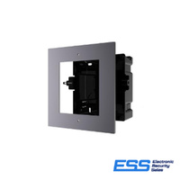 HIKVISION INTERCOM KD-ACF1-PLASTIC SINGLE MODULE HOUSING, FLUSH MOUNT