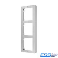 HIKVISION INTERCOM KD-ACW3 TRIPLE MODULE HOUSING, SURFACE MOUNT, STAINLESS STEEL