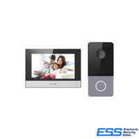 HIKVISION INTERCOM KIS603-P G2 2MP KIT, KV6113-WPE1, KH6320,WTE1, PLASTIC, SURFACE