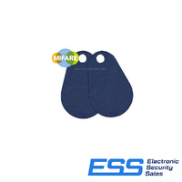 Mifare 1K Light Blue Pear Keyfob - Custom Programmed, Encrypted