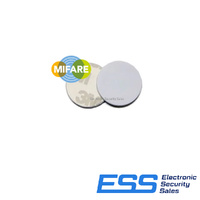 Mifare 1K 25mm Adhesive Disc - White