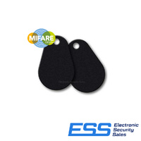 DESfire 4K BQT Black Keyfob - Custom Programmed, Encrypted