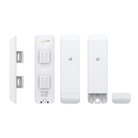 Ubiquiti NHU-NSM5 Network M Series Airmax Nanostation, 802.11A/N Radio with 16DBI Antenna - 2 ethernet ports