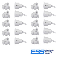 TANE SD-72C WH- Recessed Reed Switch, SPDT 3 wire contact (Pack of 10)