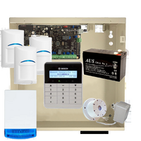 Bosch Solution 3000 Kit with Alphanumeric Keypad and 3x PIR's