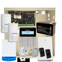 Bosch Solution 3000 Wireless Kit with Alphanumeric Keypad, 2x RADION Remotes and 2x Wireless PIR's