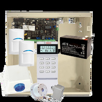 Bosch Solution 2000 PCB, Enclosure, ICON Keypad, Plug Pack, Battery Only with 2x PIR's