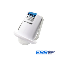 Flush Mounted 360 PIR detector - Conical Pattern Diameter = 8.0m