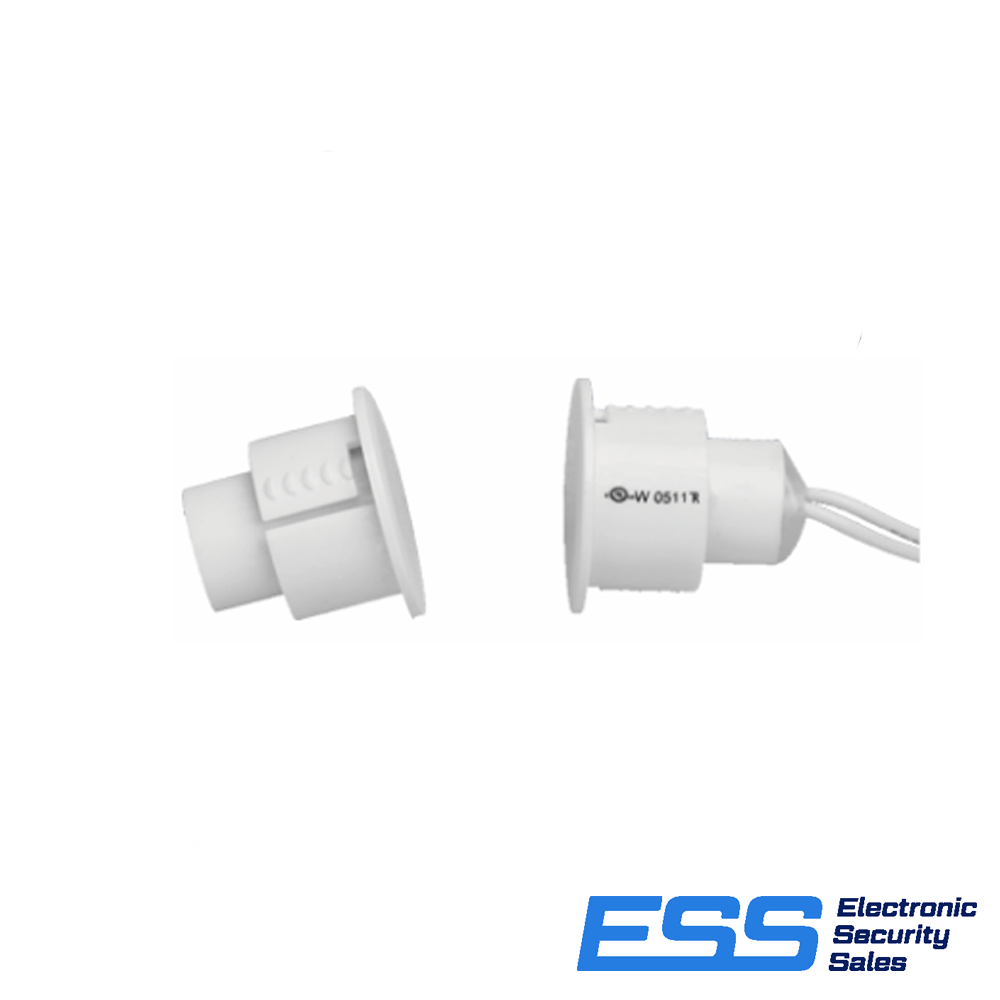 TANE SD-70WG - 19mm - Steel Door - Recessed Reed Switch with 19x9.5mm Bare Earth Magnet(Each)
