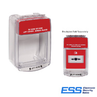 STI Euro Stopper – Surface Mount Call Point, Break Glass Protective Cover. [32mm Spacer] Multi Kit STI-15C10ML