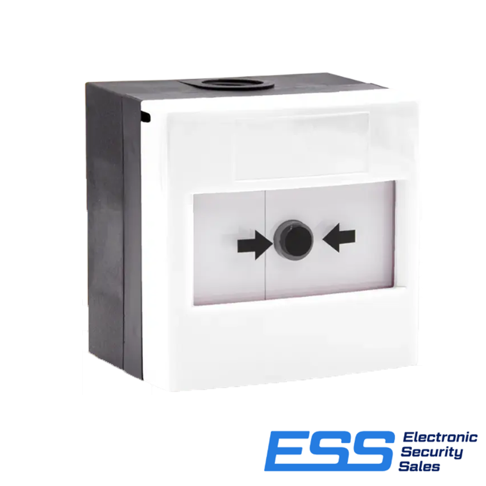 STI Resettable Break Glass IP67 Water-Resistant WHITE (E42054-WHT)