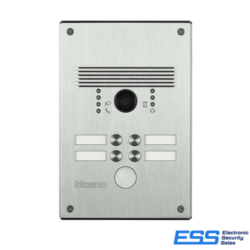 LINEA 300 2 WIRE ANTIVANDAL 4 PUSH-BUTTONS ALUMINIUM (E62455)