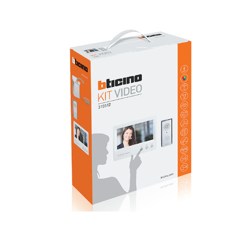 Bticino 7" ECO Series Video Kit 1-1 (E62271)