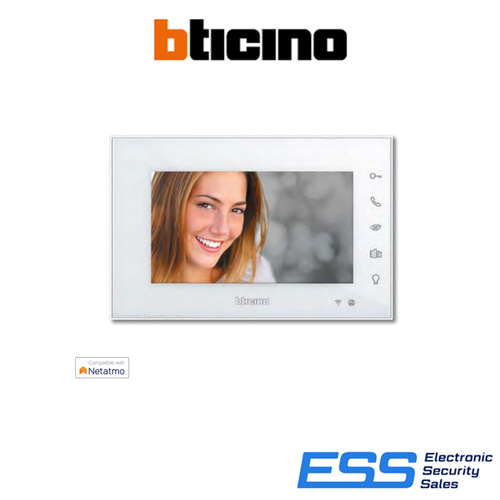 Bticino CONNECTED INTERNAL SCREEN HANDSFREE 7IN WHITE (E62382)