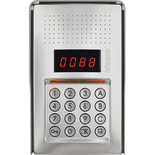 Bticino LINEA 100 - DIGITAL CALL ENTRY PANEL - 2 WIRE (E62051)