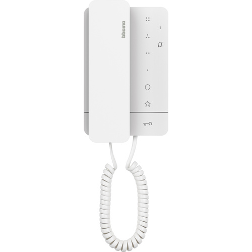 Bticino CLASSE 100 - TOUCH AUDIO HANDSET - White (E62338)