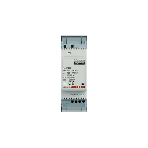 Bticino COMPACT POWER SUPPLY SCS VID ADAPT 230V (E62070)