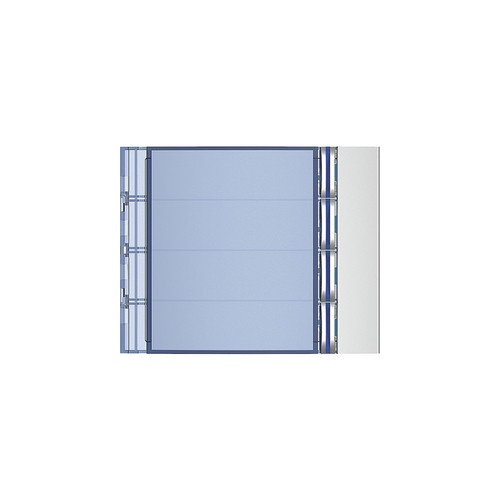 Bticino SFERA 4 PB FRONT COVER ALLMETAL (E62182)