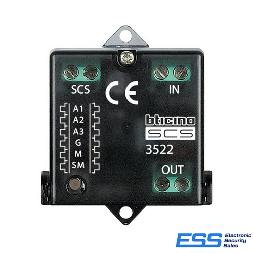 Bticino MY HOME - PULSE COUNTER INTERFACE FOR ENERGY MANAGEMENT SYST (E62189)