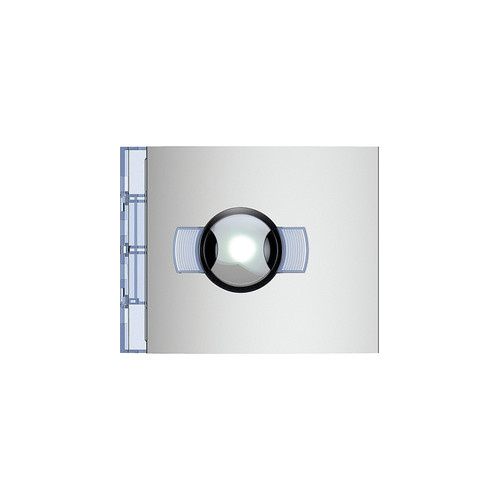 Bticino SFERA N&D WIDEANGLE CAMERA FRONTCOVER ALLMETAL (E62196)