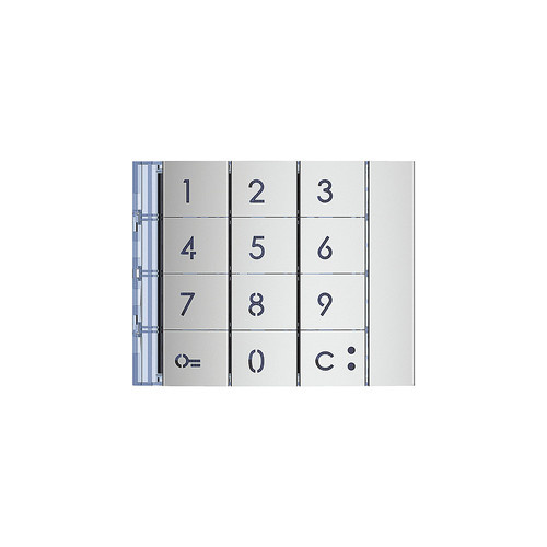 Bticino SFERA KEYBOARD FRONT COVER ALLMETAL (E62205)