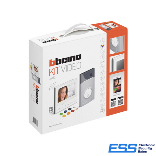 Bticino KIT TOUCHSCREEN CLASSE300 WIFI WHITE & EXT UNIT LINEA3000 (E62218)