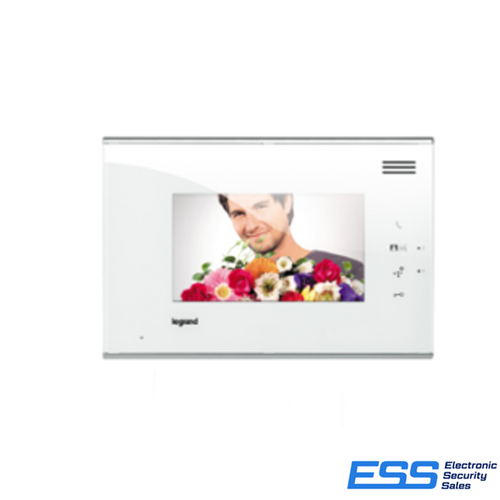 DES ADDITIONAL VIDEO COLOUR  INTERNAL UNIT 7" WHITE - 2 WIRE (E62222)