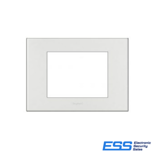 Bticino  ARTEOR SQUARE 3 MODULE PLATE WHITE (WE) (E62326)
