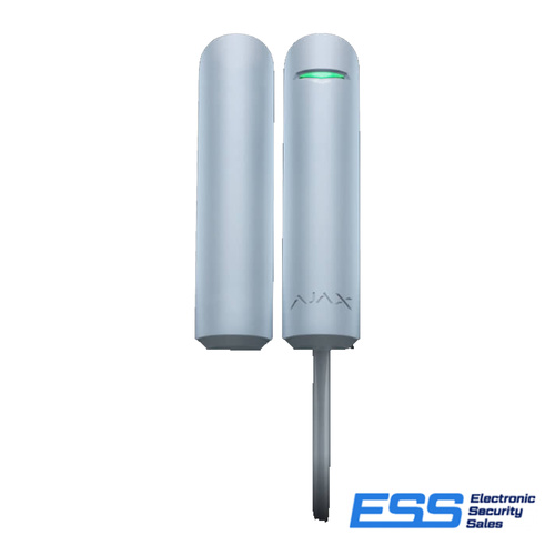 AJAX - Superior Fibra Door Protect Plus (White) - Hard wired Magnetic opening detector with shock and tilt Sensor