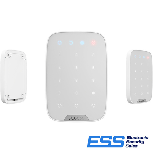 AJAX - 2 Way WL Touch Keypad (White) (E44008-WHT)