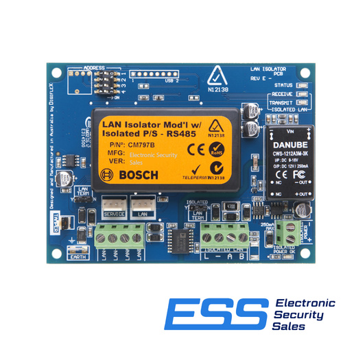 Bosch CM797B LAN Isolater Module plus Power Supply (E43100)